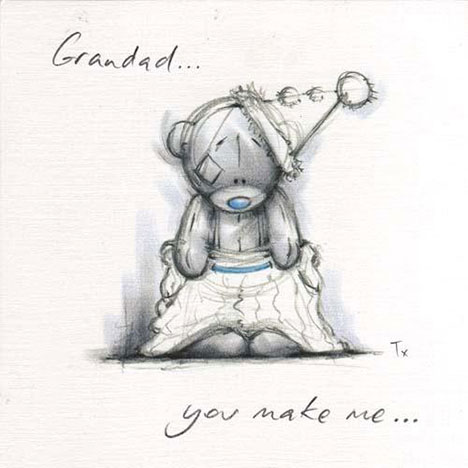 Grandad Birthday Me to You Bear Card £1.11